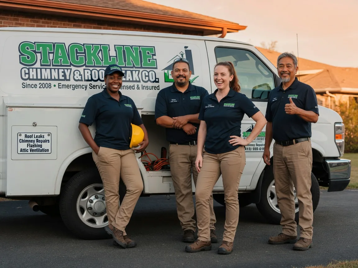 Chimney flashing repair company in Blair, WI